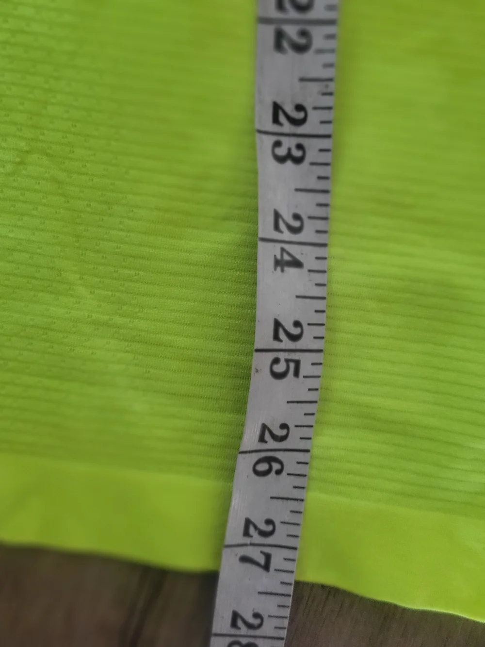lululemon athletica Neon Lime Short-Sleeve Active Tee